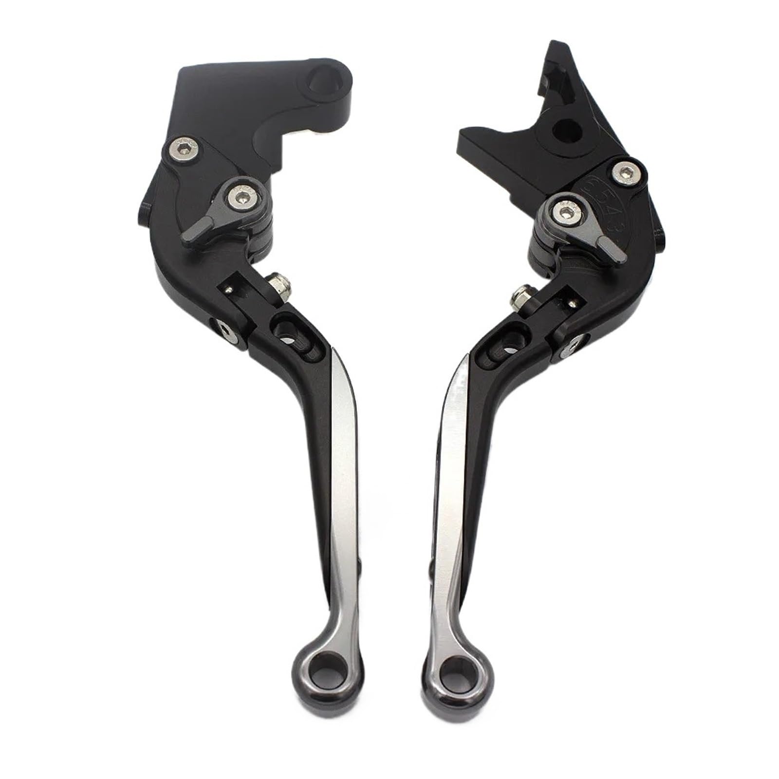 Kkmnaif Gray Handlebar Clutch Lever Folding Extendable Motorcycle Brake Levers Motorcycle Brake Clutch Lever For Xadv 750 2017-2023(Gray)
