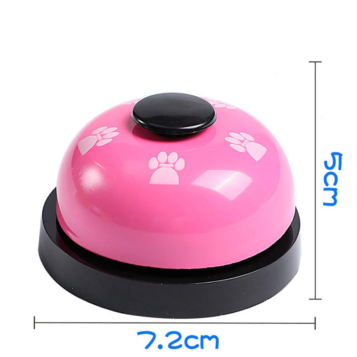 tooloflife Campanello di addestramento per cani, campanello per porta, campanello per cani, vasino, campanello per addestramento per cuccioli, rosa, B