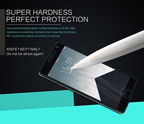 Nillkin Anti-Explosion Screen Protector for OnePlus Two - Retail Packaging - Transparent
