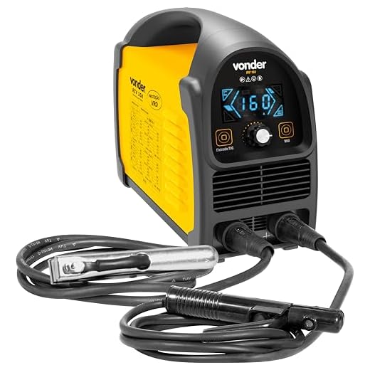 Vonder, Inversor Para Solda Com Eletrodo E TIG, 160 A, RIV 168, Com Display LED, Monofásico, 127 V~ - 220 V~, Seleção Automática