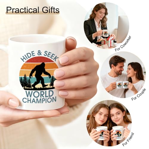 Taza de cerámica con diseño Sasquatch 11 oz miniatura 5
