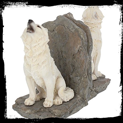 Nemesis Now Wardens of The North Bookends Unisex Buchstütze Standard Polyresin Gothic