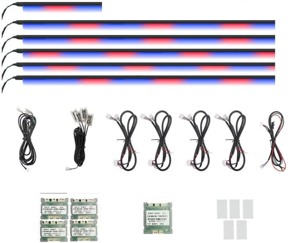 10 in 1 Car Interior Ambient Lights Acrylic Optical Fiber Led Colorful Strips Atmosphere Lamp led Ambient Lighting car Interior