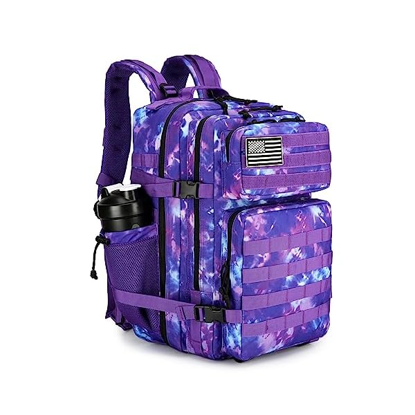 45L-Tactical-Assault-Backpack-3-day-assault-pack-with-Molle-Waterproof-backpack-Rucksack-for-Tactical-Backpacks-Purple-Camo Lovelinks21 45L Tactical Assault Backpack 3 day assault pack with Molle Waterproof backpack Rucksack for Tactical Backpacks (Purple Camo)