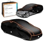 WALSER telo antigrandine per auto, Perma Protect, prodotto Molto Buono* copertura per auto antigrandine, certificato dal TÜV Austria* telo protettivo idrorepellente Copriauto Misura 2 nero