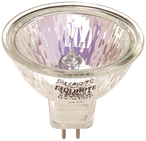 Bulbrite FMW/24 35-Watt 24-Volt Halogen MR16 Bi-Pin Lensed, Flood