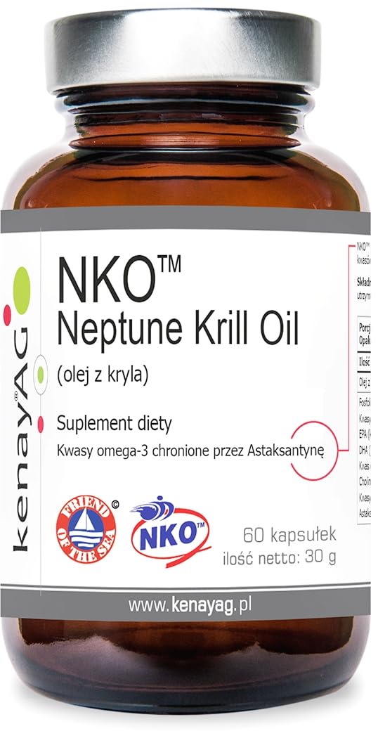 Huile de Krill NKO Neptune Huile de Krill 500mg 60 gélules kenayAG
