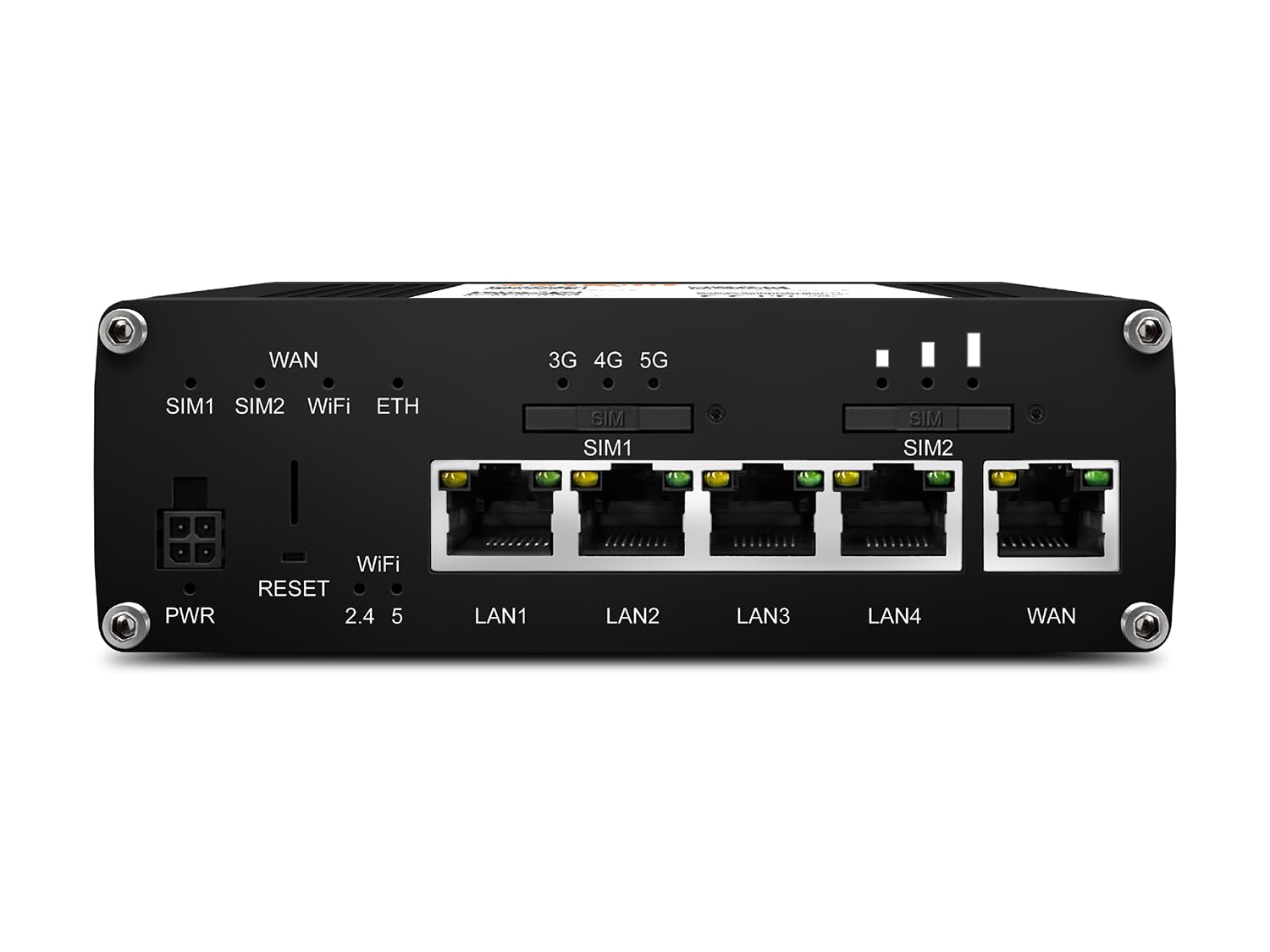 SELFSAT MWR 5540 5G Routeur Wi-FI catégorie 12 jusqu'à 2,6 Gbps avec antenne SELFSAT 5G Noir