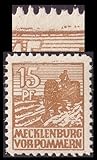 Goldhahn Markenqualität Goldhahn SBZ Nr. 37y VI postfrisch Plattenfehler Briefmarken für Sammler
