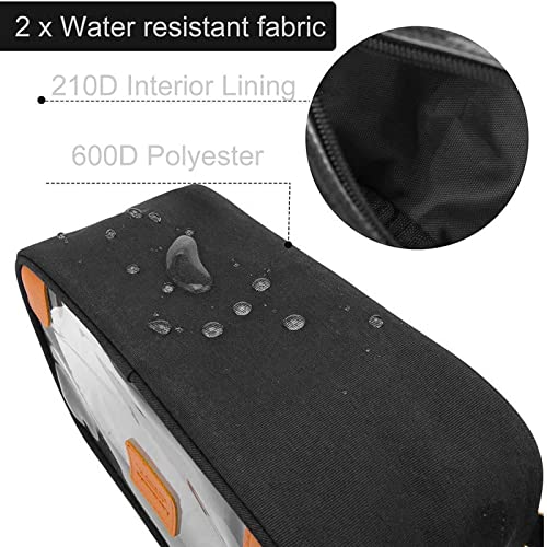 Lermende Mens Toiletry Bag For Traveling,Clear Toiletry Bag For Men And Women,Mens Shaving Dopp Grooming Bag Unisex Bathroom Travel Bag For Women And Men(Black) #TOP3