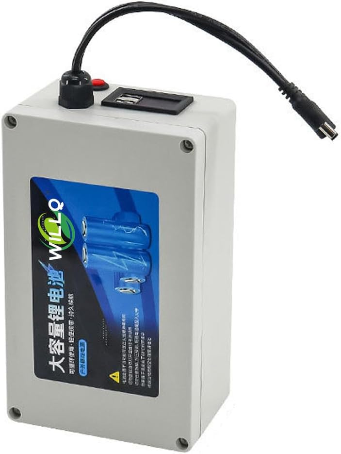 DC 12V Rechargeable Lithium Battery 10AH 20AH 30AH 40AH 50AH 60AH 80AH 100AH Backup Battery Pack for Outdoor Solar-Powered Monitoring/Advertising Light Box