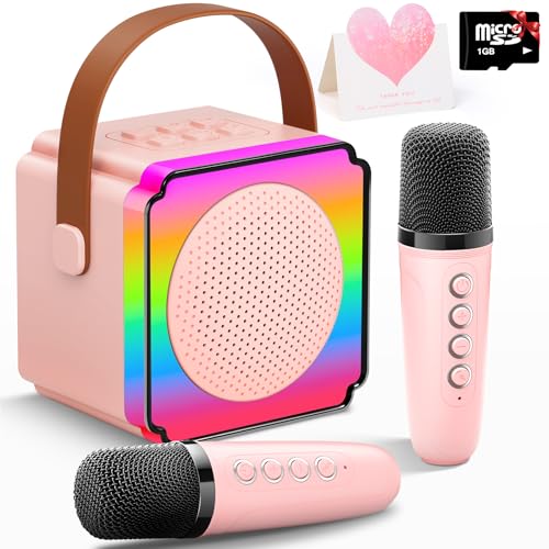 Gontence Karaoke Bambini con 2 Microfoni