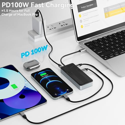 Hub USB C boîtier SSD M.2 NVMe adaptateur MacBook et PC Yottamaster - 7