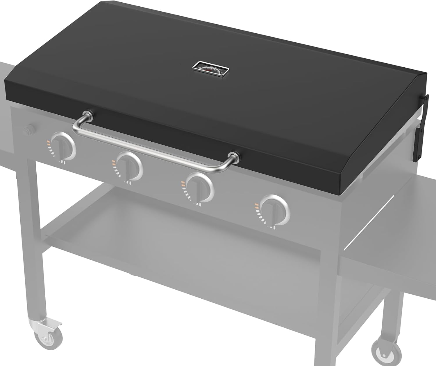 BQMAX Hinged Lid for Blackstone 36 Inch, Griddle Lid Hinge Kit for Blackstone 1554 1818 1825 1841 2149, Griddle Hard Cover Griddle Hood for 36" Blackstones Lid Hinge Kit