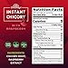 CHICORAYA Instant Chicory Cofee - Best for Decaf and Diet - Keto & Vegan Beverage Blend - Coffeine-Free Cofee Substitute Alternative - Roasted Root Powder, No Sugar (Raspberry, 14.1 oz)