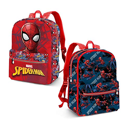 Karactermania Spiderman Hero Mochila Infantil  31 cm  Azul