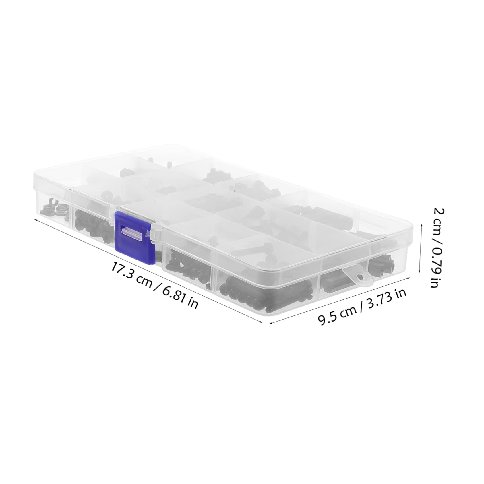 iplusmile 4sätze Nylon Abstandshalter Mit Assortiment Von Schrauben Unterlegscheiben Und Mutter Für Pcb Drohnen Und Computer-motherboards Und Langlebig