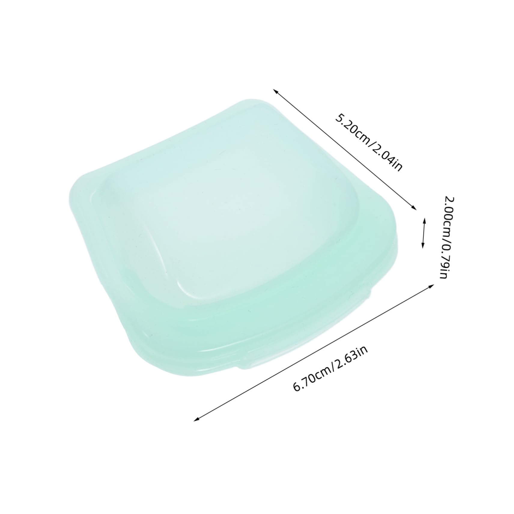Cabilock Portable 50ml Medicine Pouch Reusable Compact Silicone for Travel and Daily Use