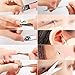 Manicure Set, Travel Mini Nail Clippers Kit Pedicure Care Tools, 10pcs Stainless Steel Grooming kit (Pink)
