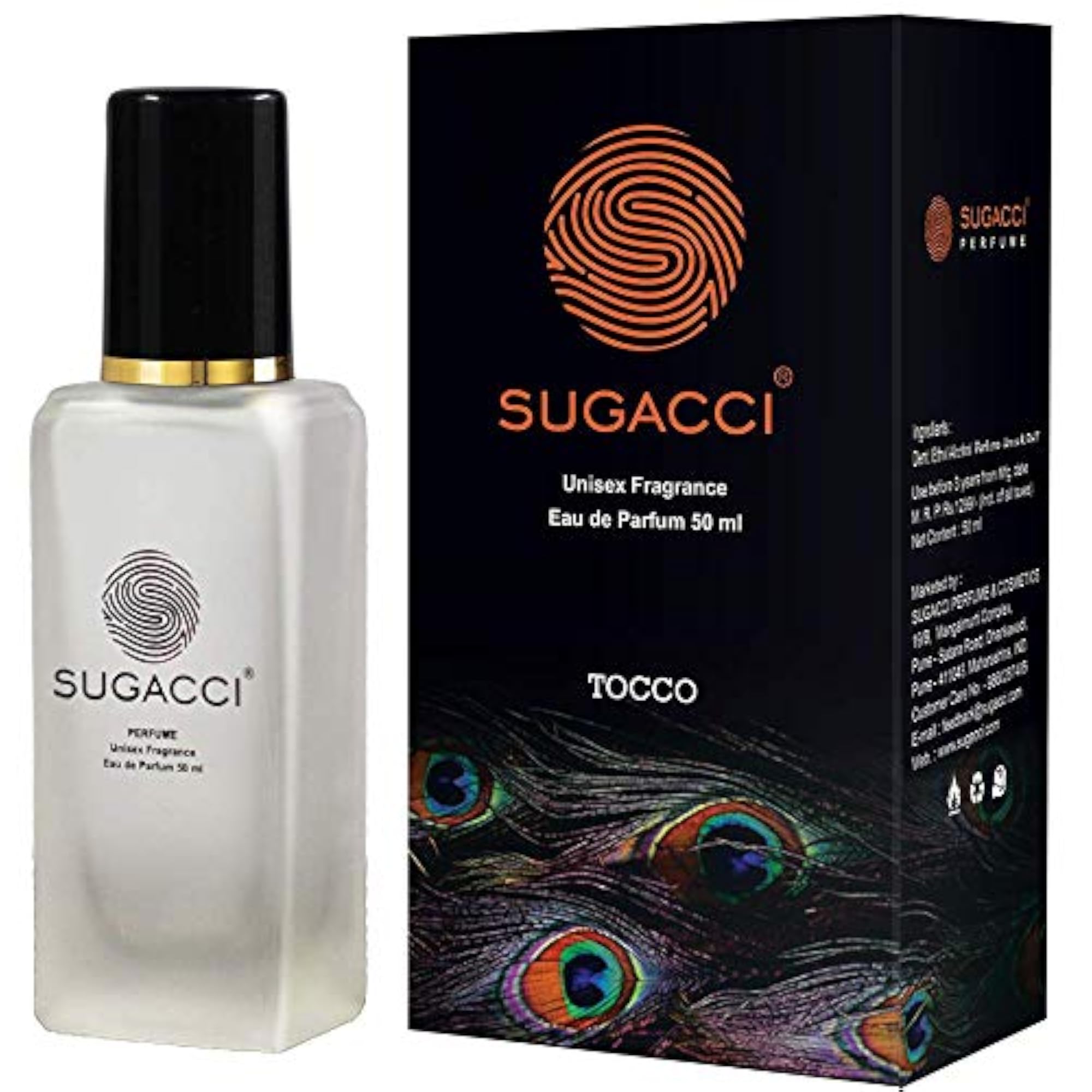 Glamour and Tocco Unisex Perfume Combo, 50ml x 2