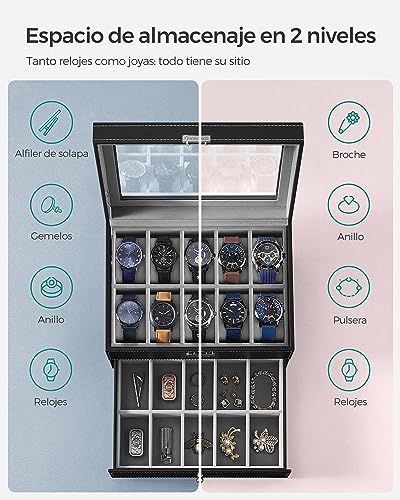 La mejor comparación de Estuche para relojes los 5 más buscados. 21 La mejor comparación de Estuche para relojes los 5 más buscados. 17