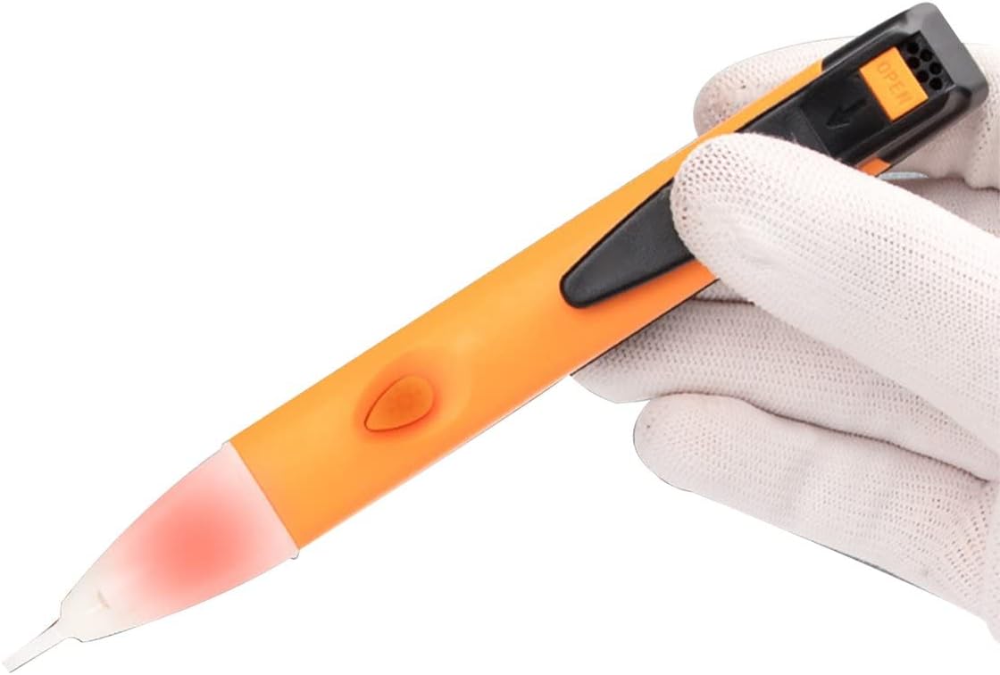 Detectores digitales de 90-1000 V, 12-1000 V, sin contacto, probador de bolígrafo, prueba de