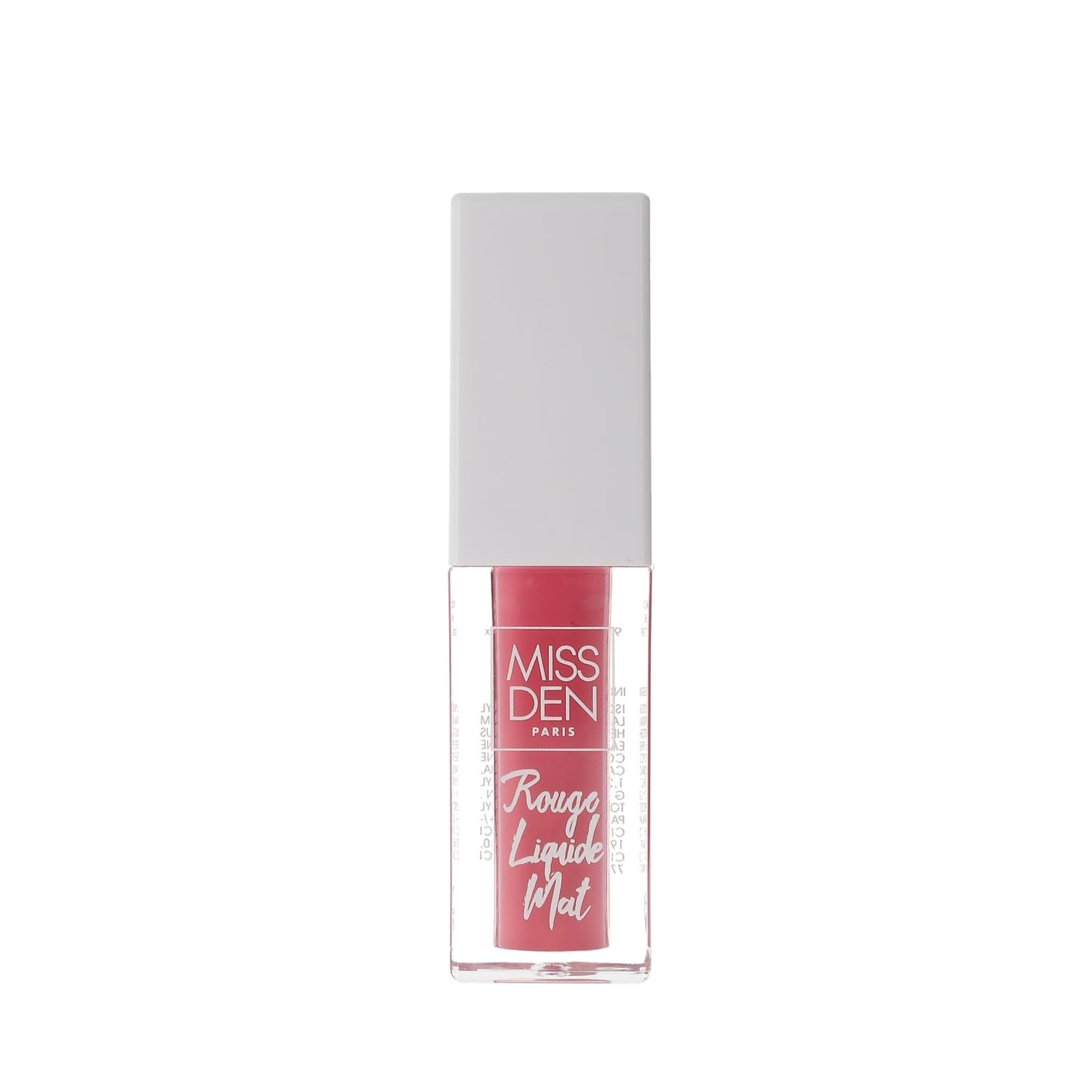 MISS DEN Rouge à Lèvres Liquide Mat Longue Tenue - Teinte Rose Élégance (285) - Format Pratique 4 mL - Lot de 3