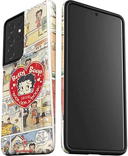 Skinit Pro Phone Case Compatible with Samsung Galaxy S21 Ultra 5G - Officially Licensed Betty Boop Betty Boop Comic Strip Design
