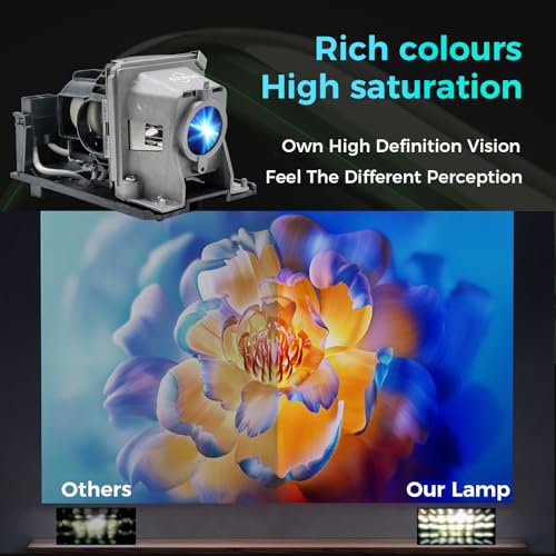 Lámpara de repuesto para proyector NEC NP110 NP115 NP210 V260W miniatura 3