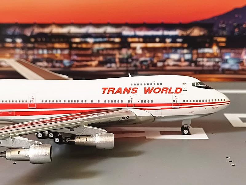 Amazon.co.jp: GeminiJets 1:400 完成品 for TWA for TRANS WORLD