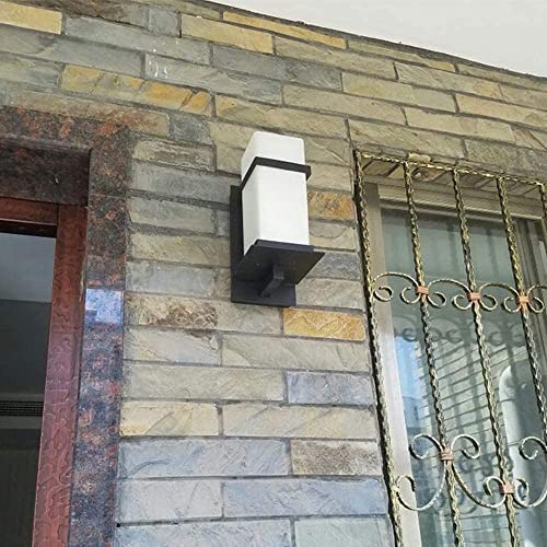 Aplique de pared negro de aluminio y cristal biselado WQHPLMD IP23 estilo Art Deco 5