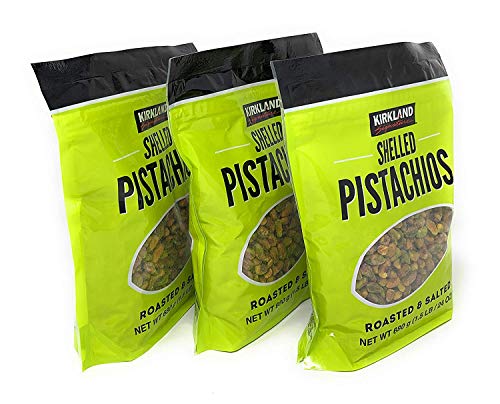 Kirkland Signature Rivapm Shelled Pistachios, Roasted & Salted, 24 Ounce (Pack Of 3) #TOP13
