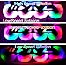 JCXYL EV Light Up Inline Skate Wheels 8 Pack, 90A Luminous Flash Roller Skates Replacement Wheel 64mm 68mm 70mm 72mm 76mm for Teens and Beginners Training,Blue,72mm