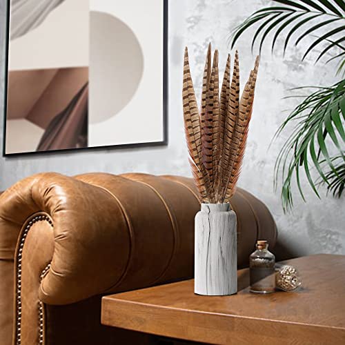 Ihufeather 20Pcs Natural Pheasant Feathers, Female Tails Feathers 6-8Inch For Diy Crafts Wedding Party Centerpieces Christmas Home Decoration #TOP3