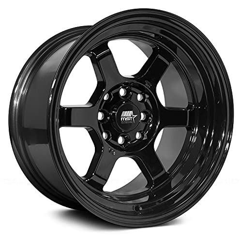 MST Time Attack 15x8 0 Black