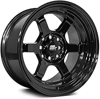MST Time Attack 15x8 0 Black