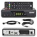 Produktbild Comag HD25 Volks-Receiver + KFZ Kabel + HDMI Kabel/Camping HDTV HD Satelliten Receiver SAT schwarz + USB 2.0, DVB-S2, SCART HDMI EasyFind Easy Find digital digitaler 12V 230V