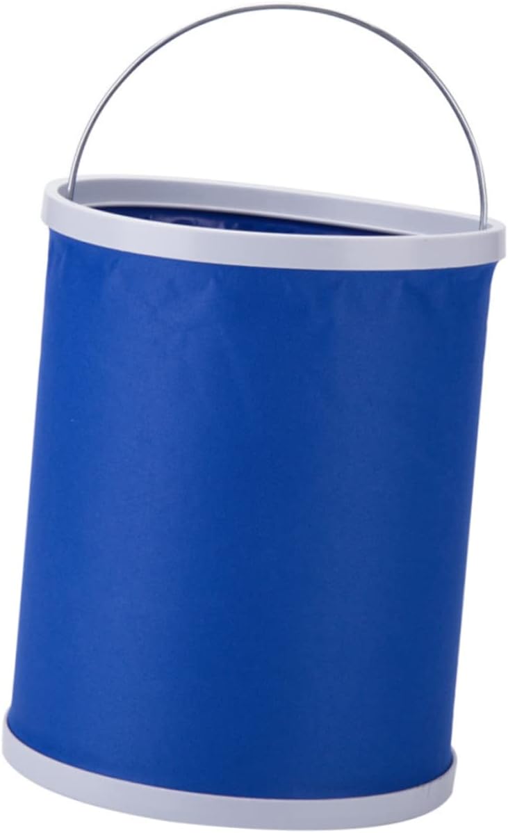 Ciieeo Large Capacity 13L Foldable Water Bucket Portable Multi-Purpose Fishing and Car Washing Container Lightweight Collapsible Water Storage for Outdoor Activities