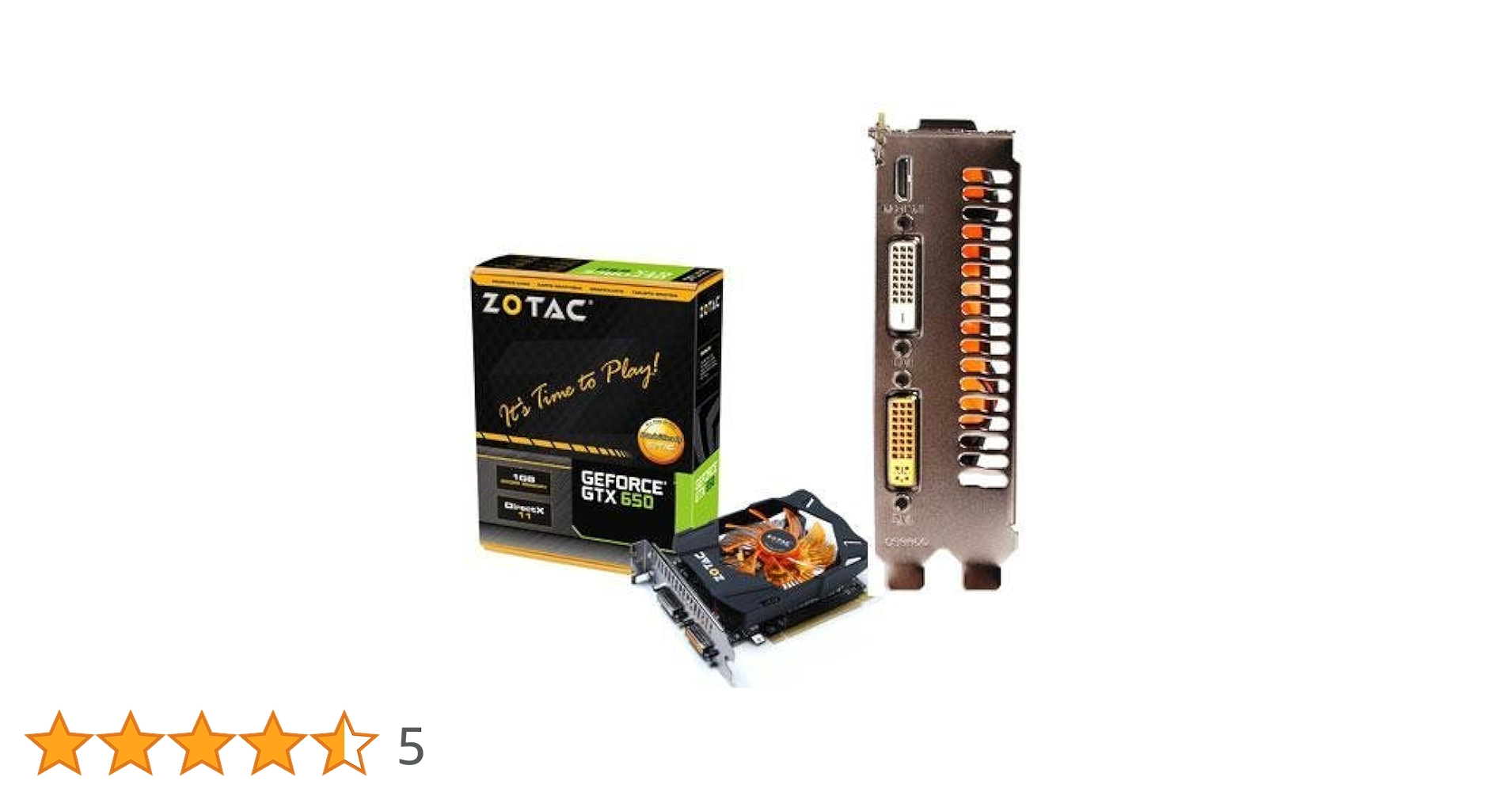 ZOTAC GTX650 美品 ZOTAC GeForce GTX 650 LP 1GB | ZOTAC NVIDIA グラフィック