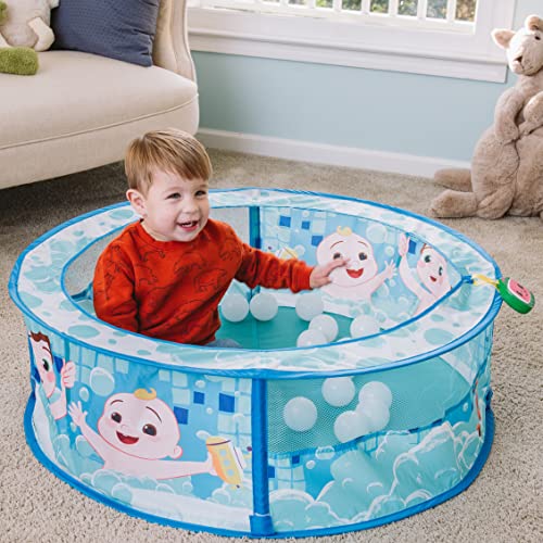 image for CoComelon Bath Time Sing Along Play Center - Ball Pit Tent with 20 Bon