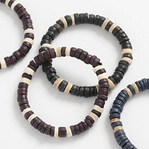 Coco nut bead bracelet by Talbot Fashions