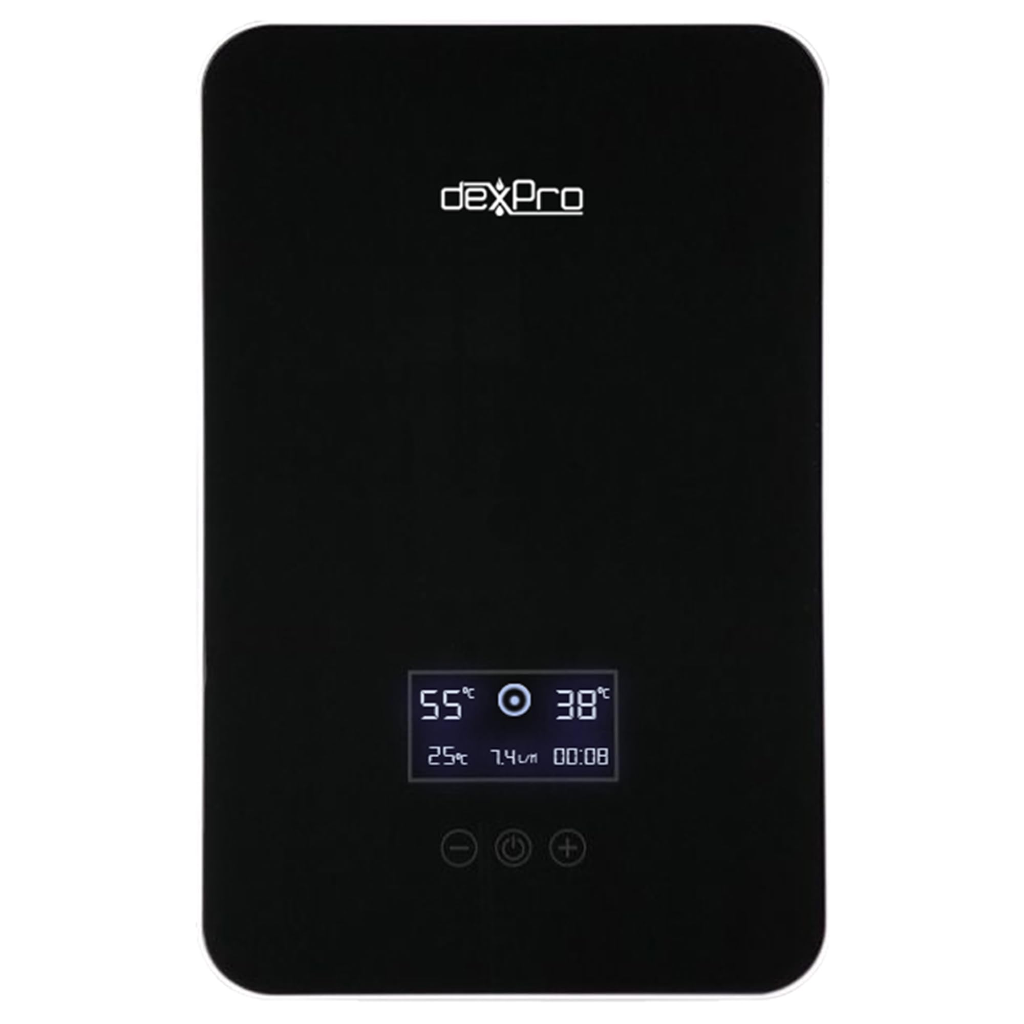 DeXpro 9.5kW Inline Electric Instant Water Heater, Tankless Hot Water Dispenser, Oversink/Undersink Installation Ideal for Commercial Use, Digital Temperature Control | DXI95DT