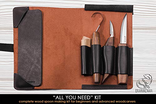 Schnitzwerkzeug BeaverCraft Deluxe S13X Holzschnitzmesser-Set