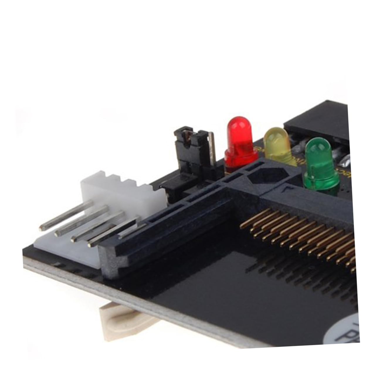 Adaptateur IDE vers Compact Flash CF II avec LED, Noir