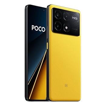POCO X6 Pro 5G (POCO Yellow 8GB RAM 256GB Storage) : Amazon