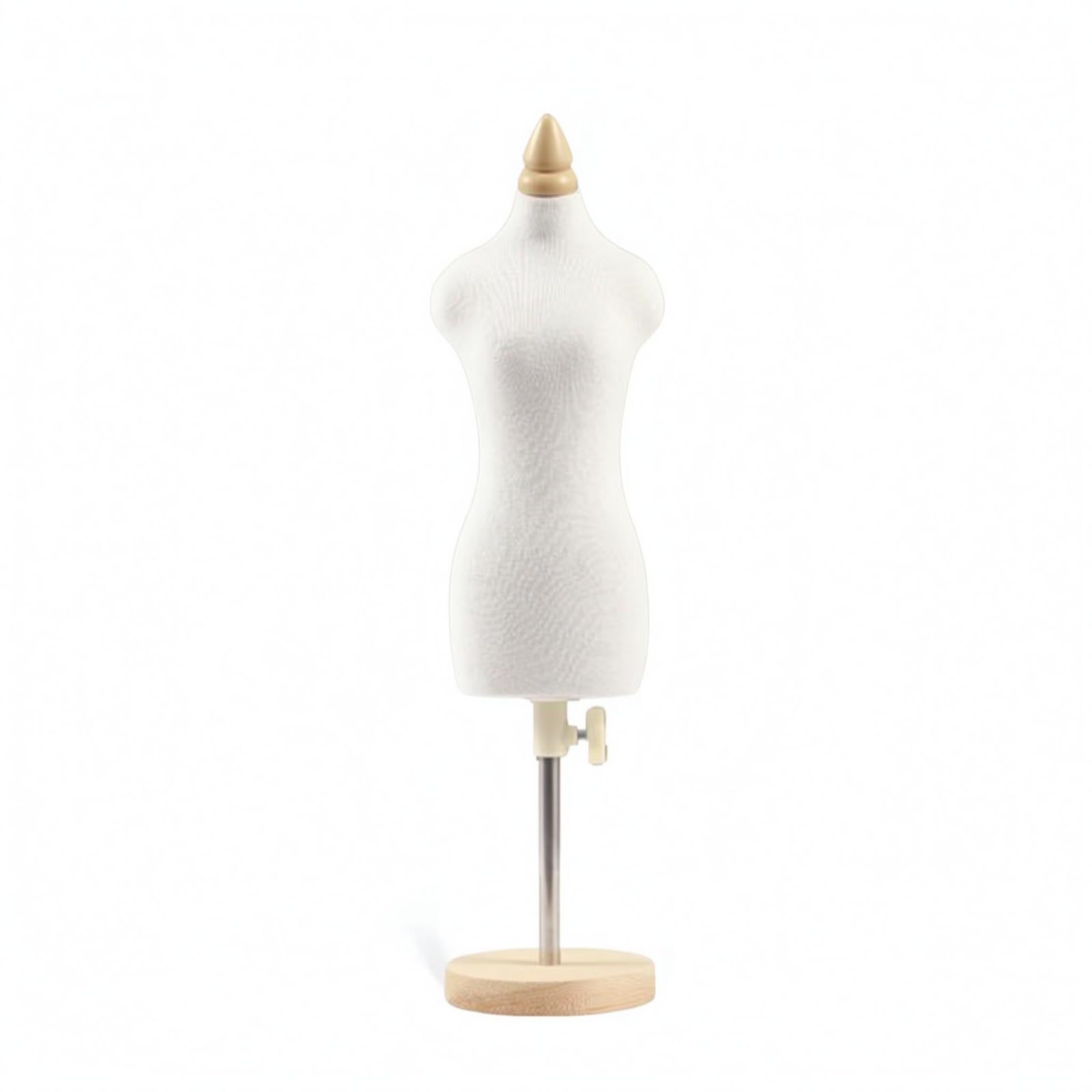 Manichino Sartoria Base in Legno Busto Cucito Superficie Liscia Busto Donna Decorativo , style to 2