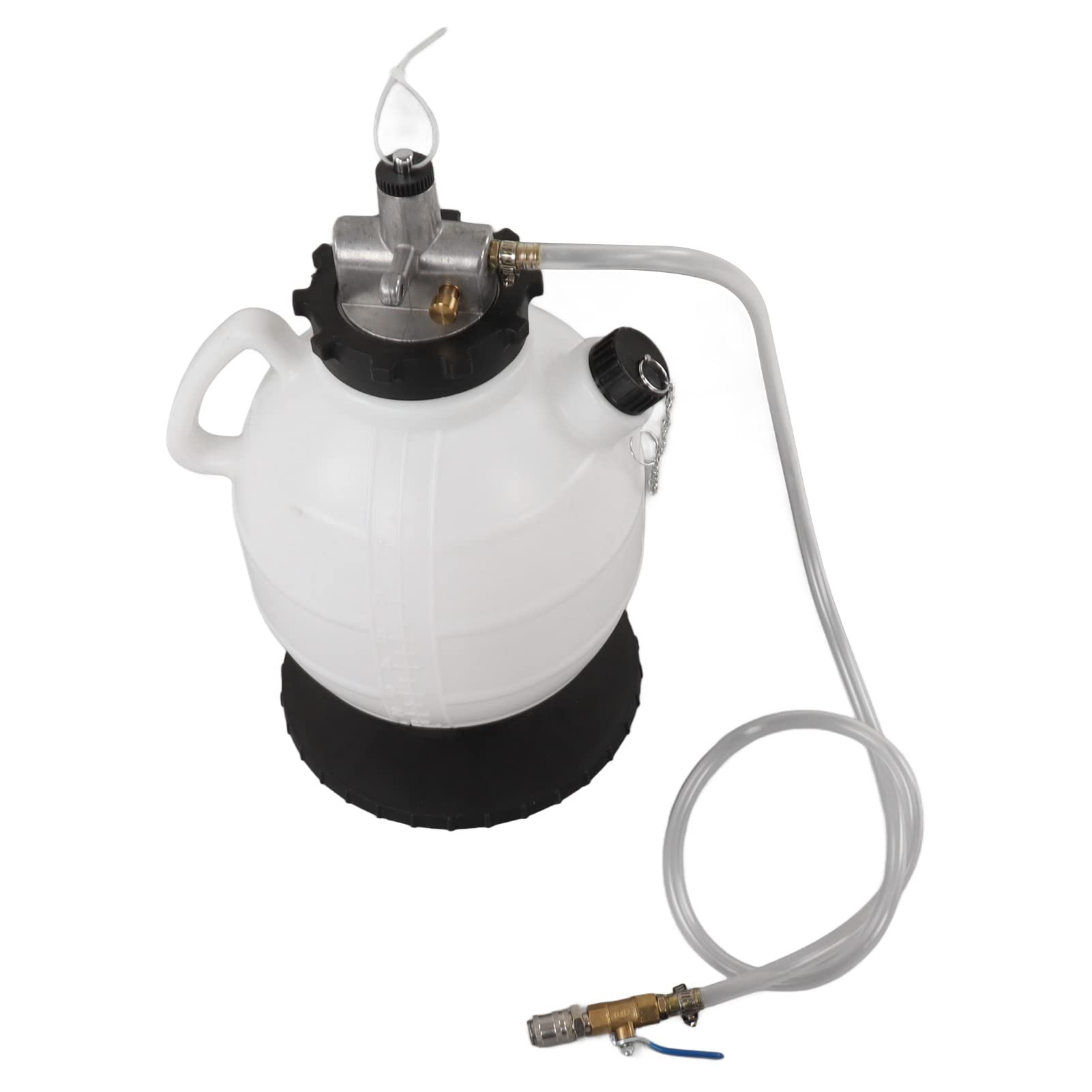 Akozon Herramienta de Llenado de Aceite de Transmisión de 7,5l con 15 Adaptadores ATF para Altis 2010 722,9, Transferencia de Fluido Automática Manual a Prueba
