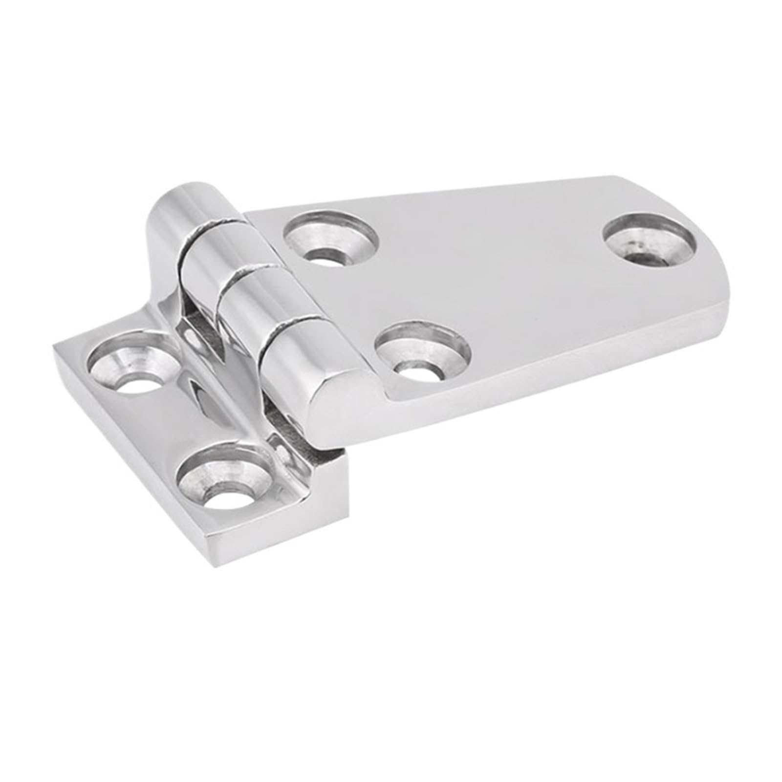 Kdhcvkz 54X37mm 1Pcs 316 Stainless Steel Hinge Cabinet Doors 5 Holes Hinge
