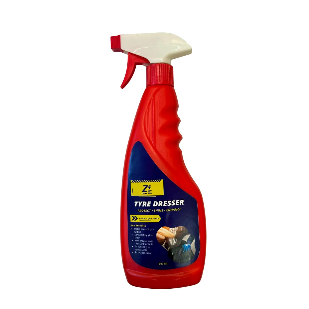 Tyre Dresser Spray, 500 ml, Long-Lasting Gloss Finish, Non-Greasy Dust-Resistant Formula, Protects and Enhances Tyre Appearance-image-34