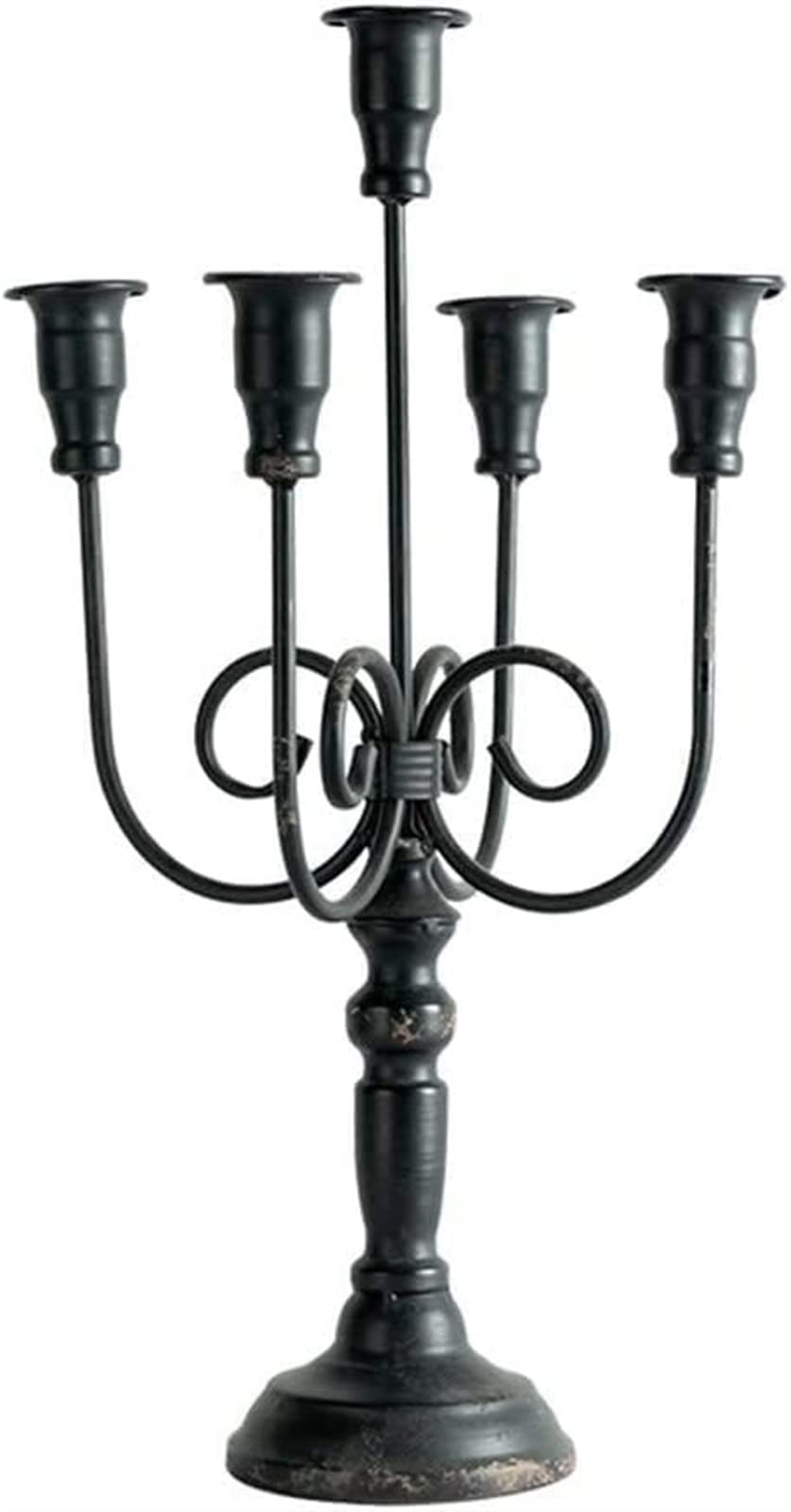candlestick holders, Five-head Wrought-iron Candlestick Stand,Wedding Dinning Tabler Golden Candlelight Dinner Candle Holder Ornaments